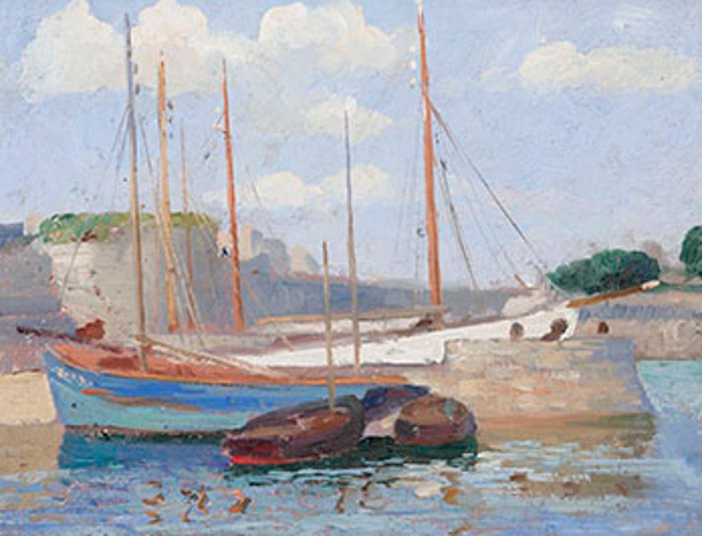Robert Wakeham Pilot (1898-1967) - Fishing Boats, Concarneau