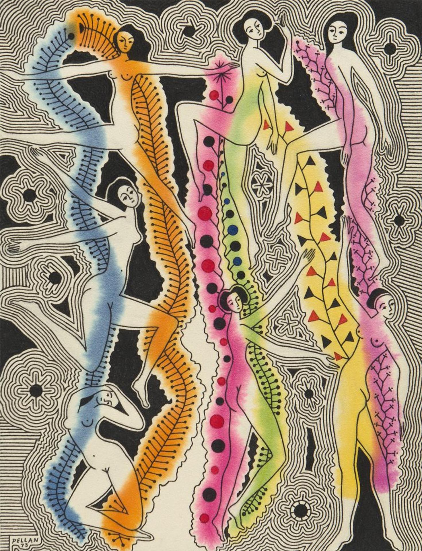 Alfred Pellan (1906-1988) - Folies-Bergères