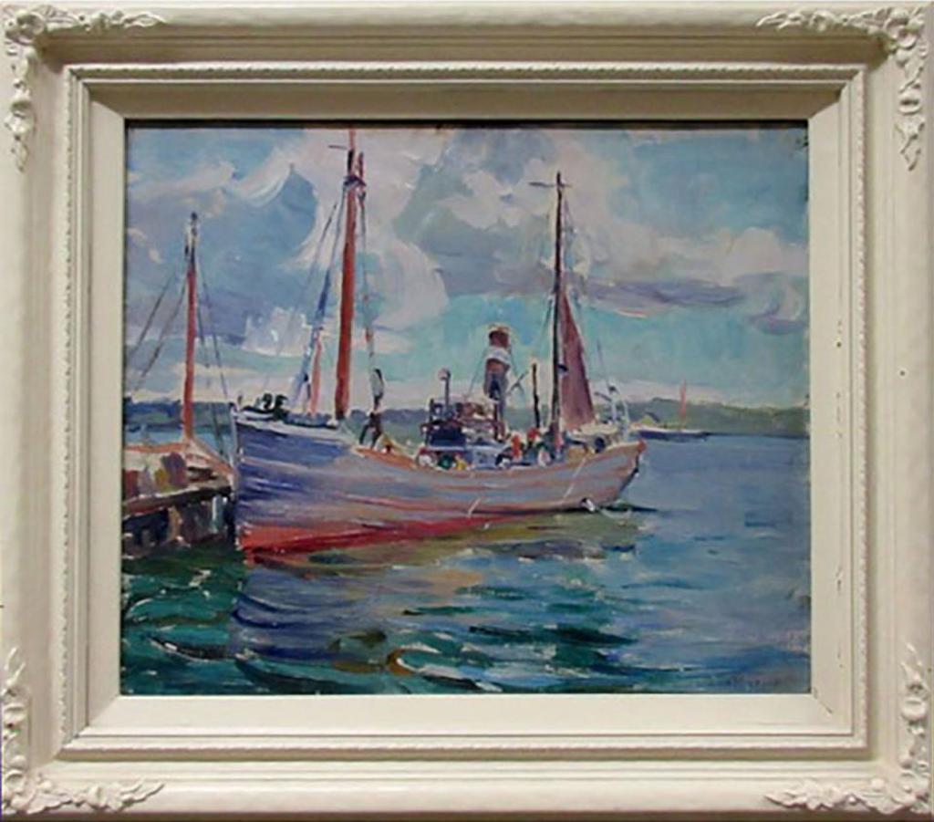 Minnie Kallmeyer (1882-1947) - The Freight Boat