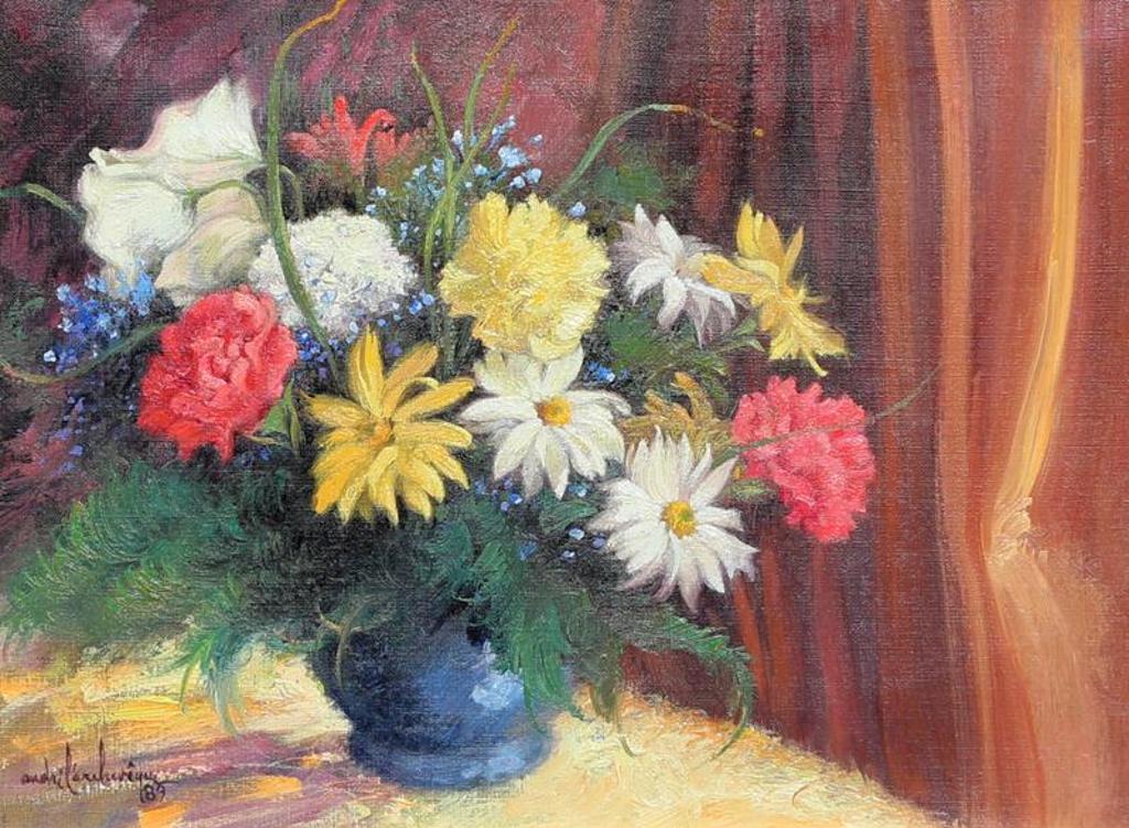 Andre L'Archeveque (1923-2005) - Vase Bleu; 1989