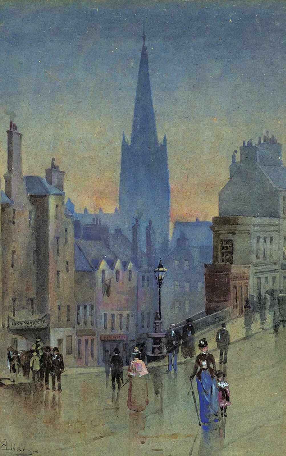 G. Diaz - Untitled - European Street Scene