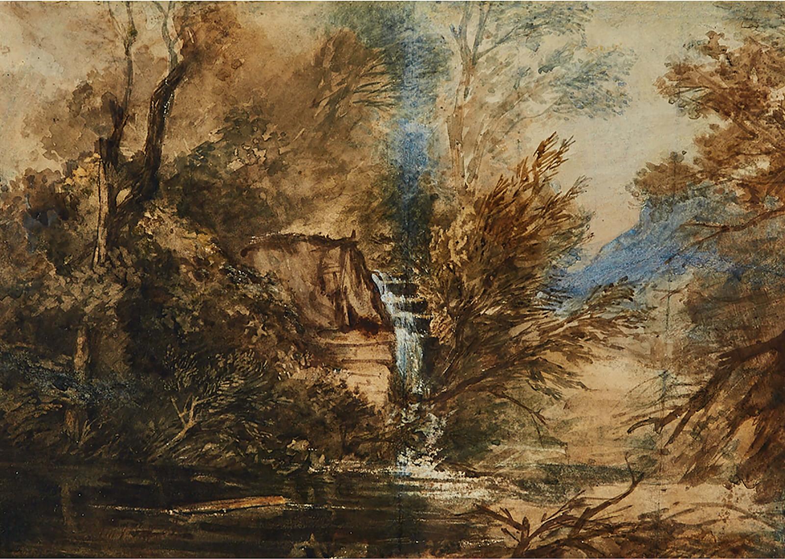 Samuel Bough (1822-1878) - Old Mill