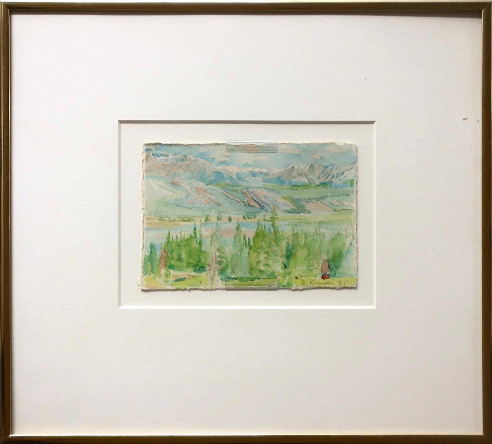 Dorothy Elsie Knowles (1927-2001) - Untitled (Landscape)