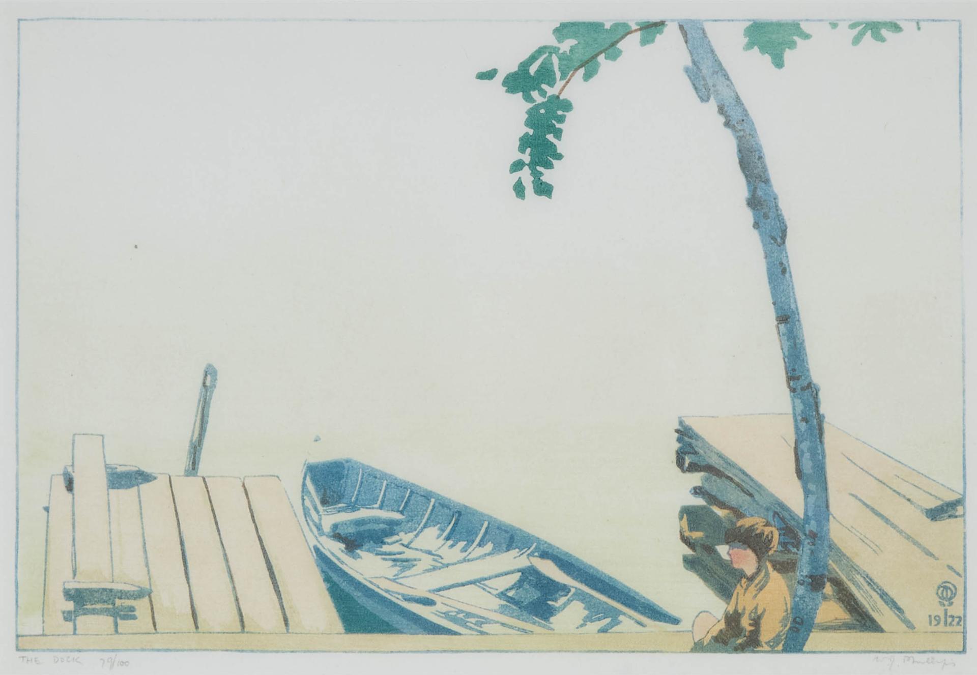 Walter Joseph (W.J.) Phillips (1884-1963) - THE DOCK, 1922