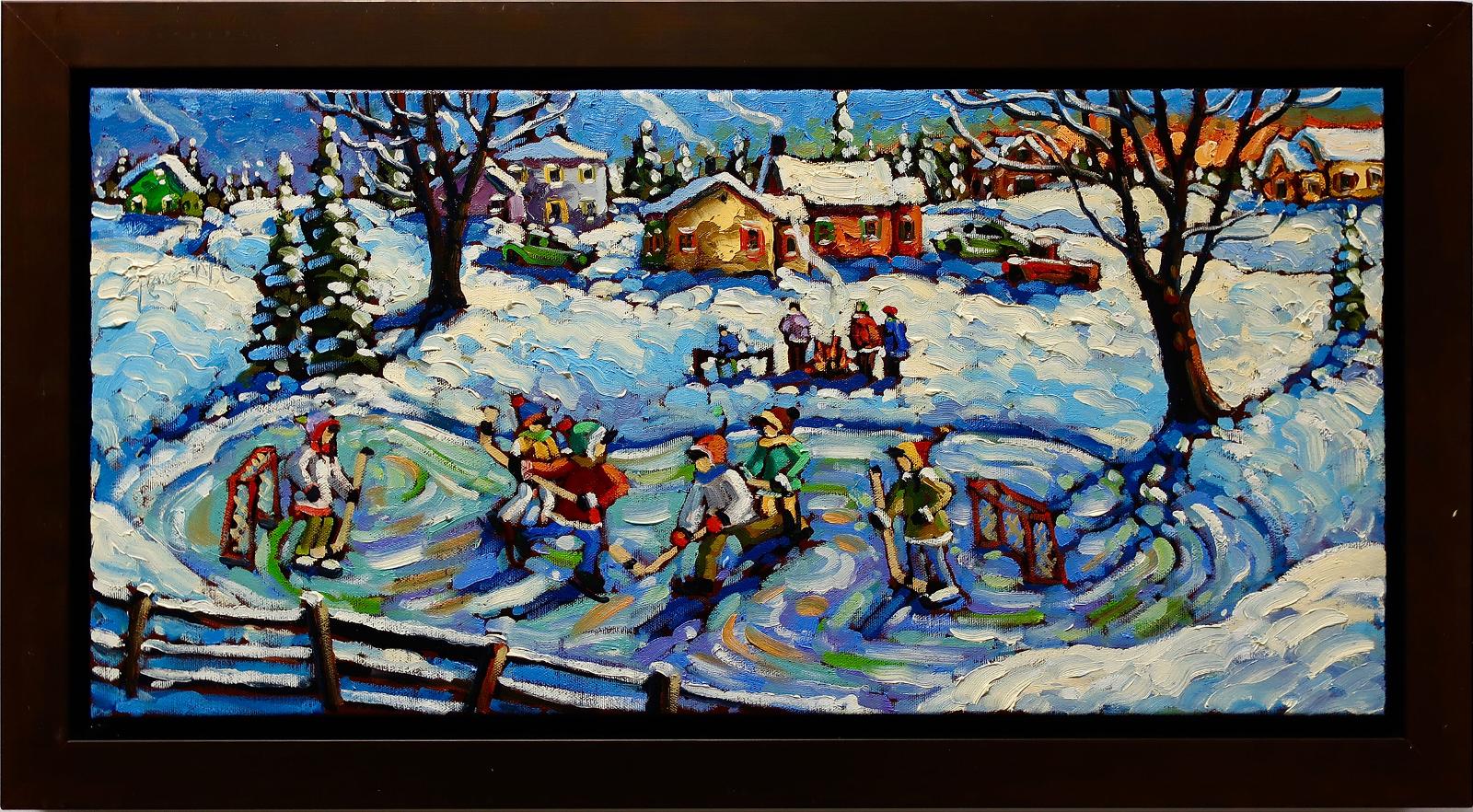 Rod Charlesworth (1955) - December, Late Light Shadows