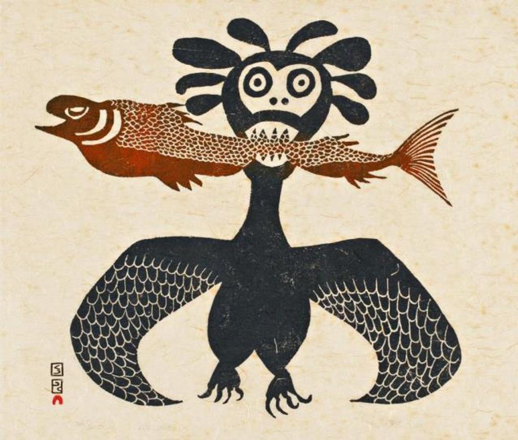 Pudlo Pudlat (1916-1992) - Untitled