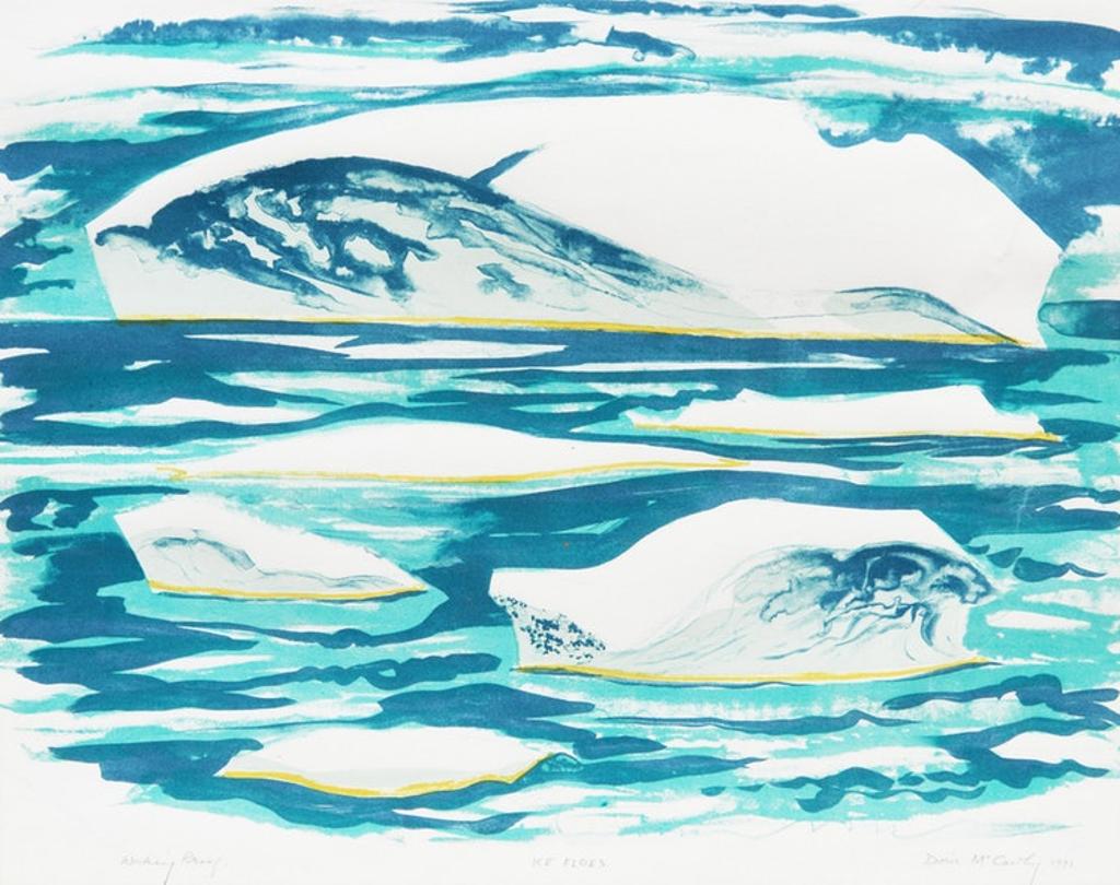 Doris Jean McCarthy (1910-2010) - Ice Floes