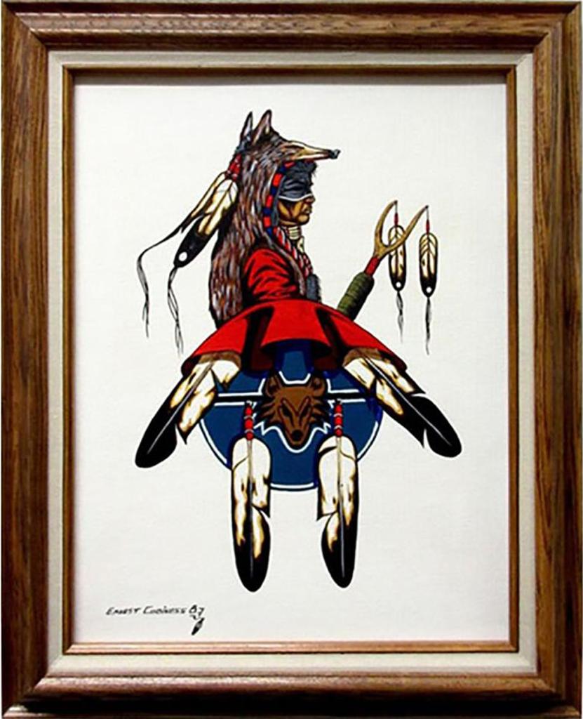 Ernest Cobiness - Untitled (Wolf Spirit)