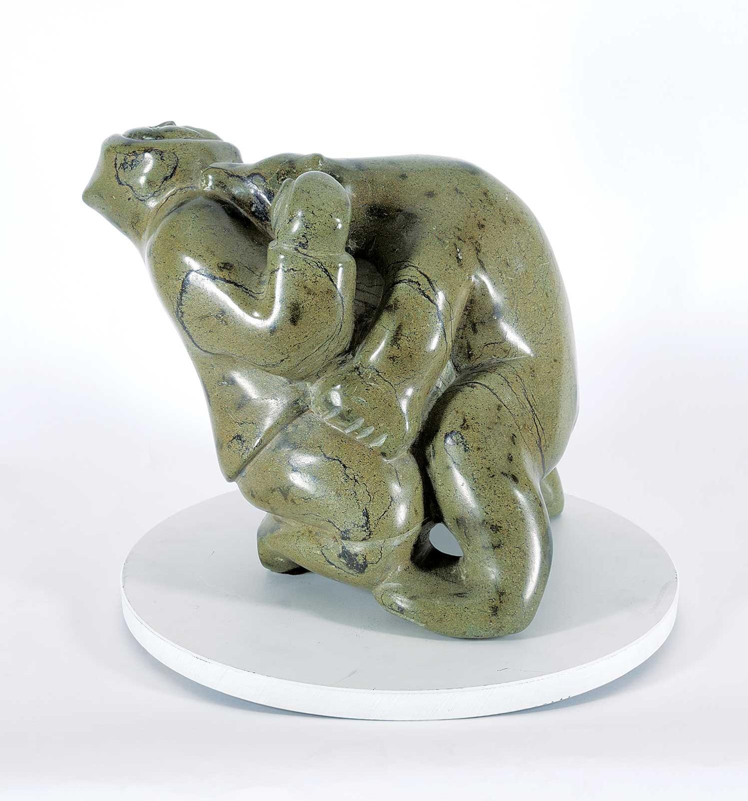 Pitsiulak - Bear Attacking Hunter