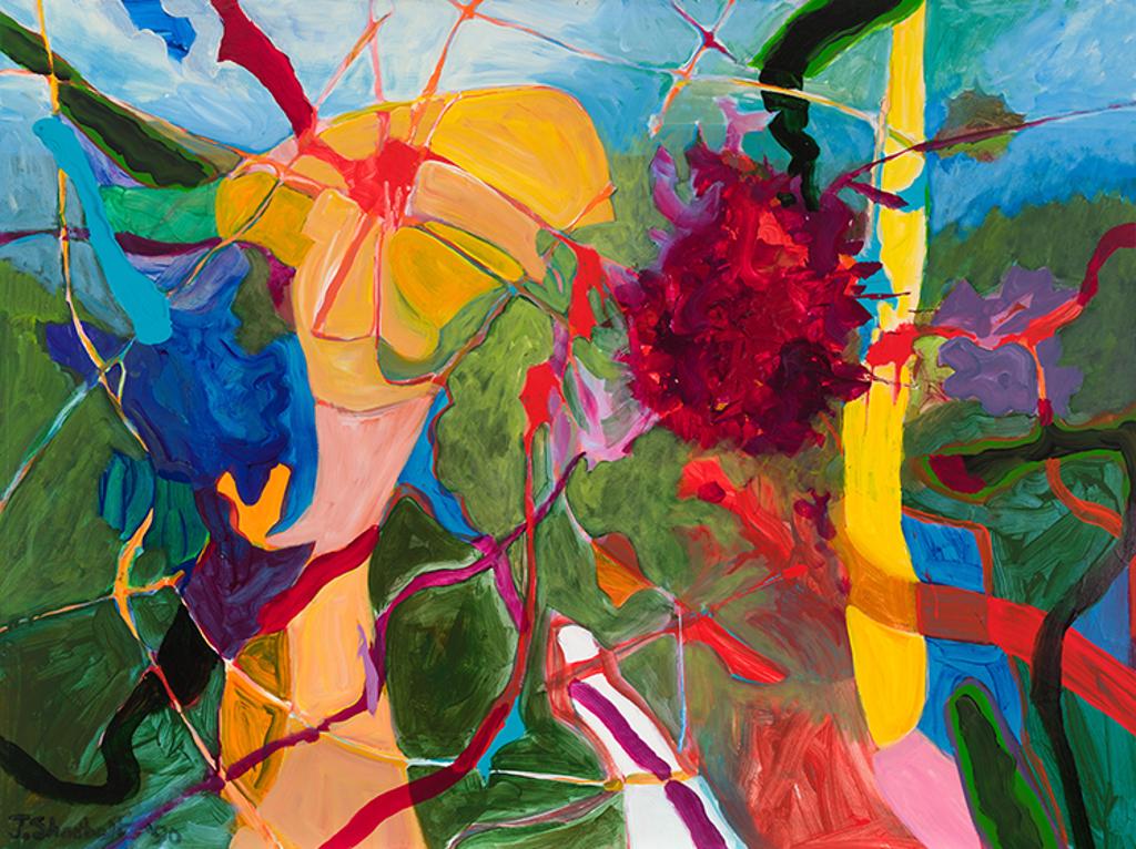 Jack Leaonard Shadbolt (1909-1998) - Summer Garden Improvisation X