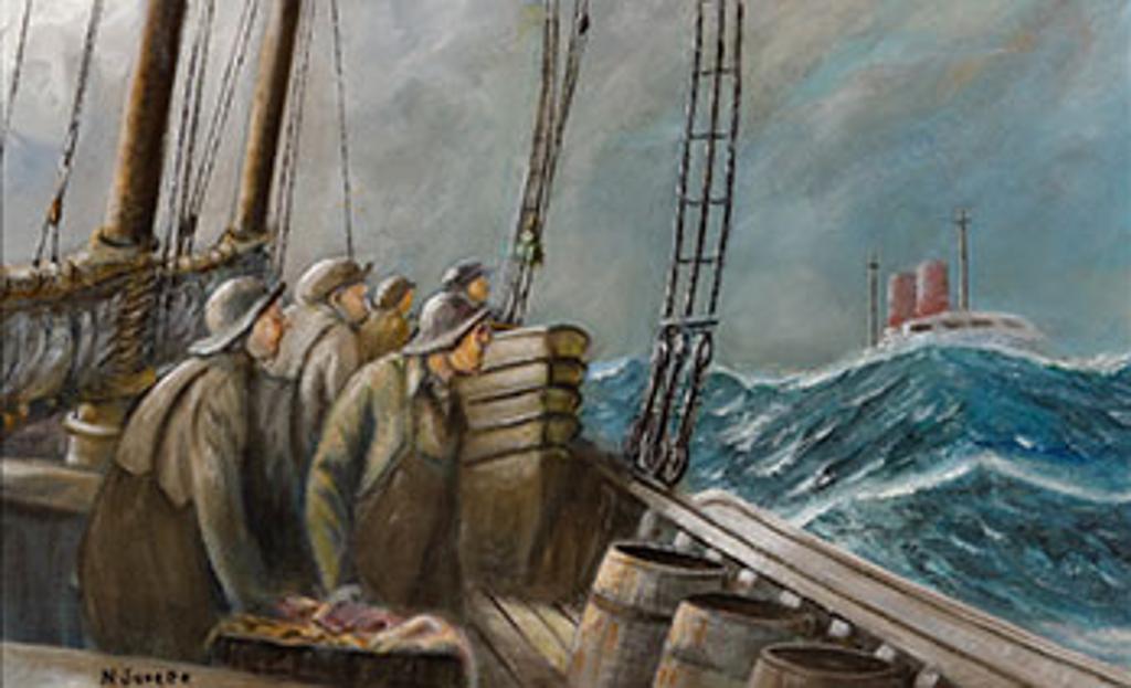 Nelson Surette (1920-2004) - Steamer to Starboard (03789/A85-088)