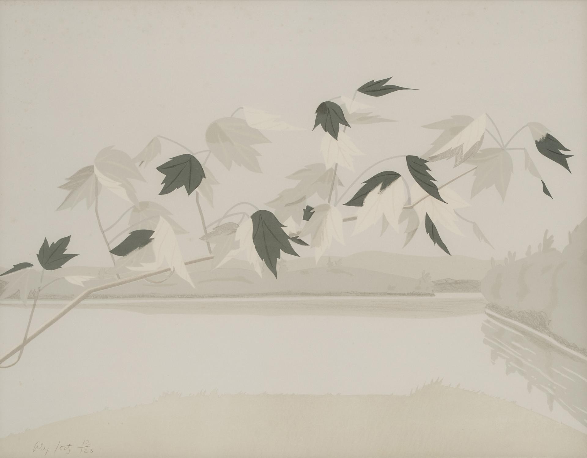 Alex Katz (1927) - LATE JULY II, 1971 [S. 39]