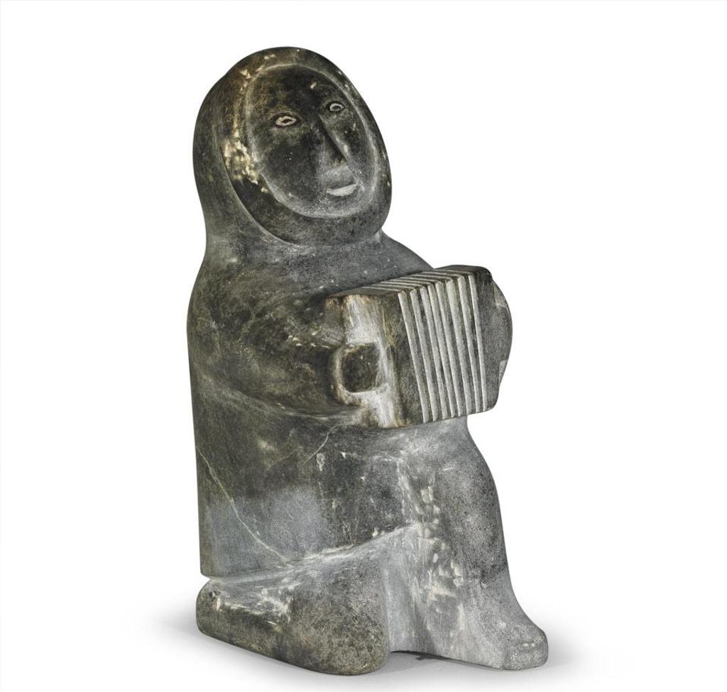 Sharky Nuna (1918-1979) - Man Playing Accordian