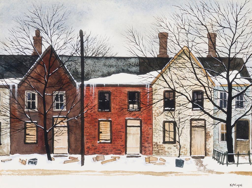 John Kasyn (1926-2008) - Slated for Demolition, McMurrich St.
