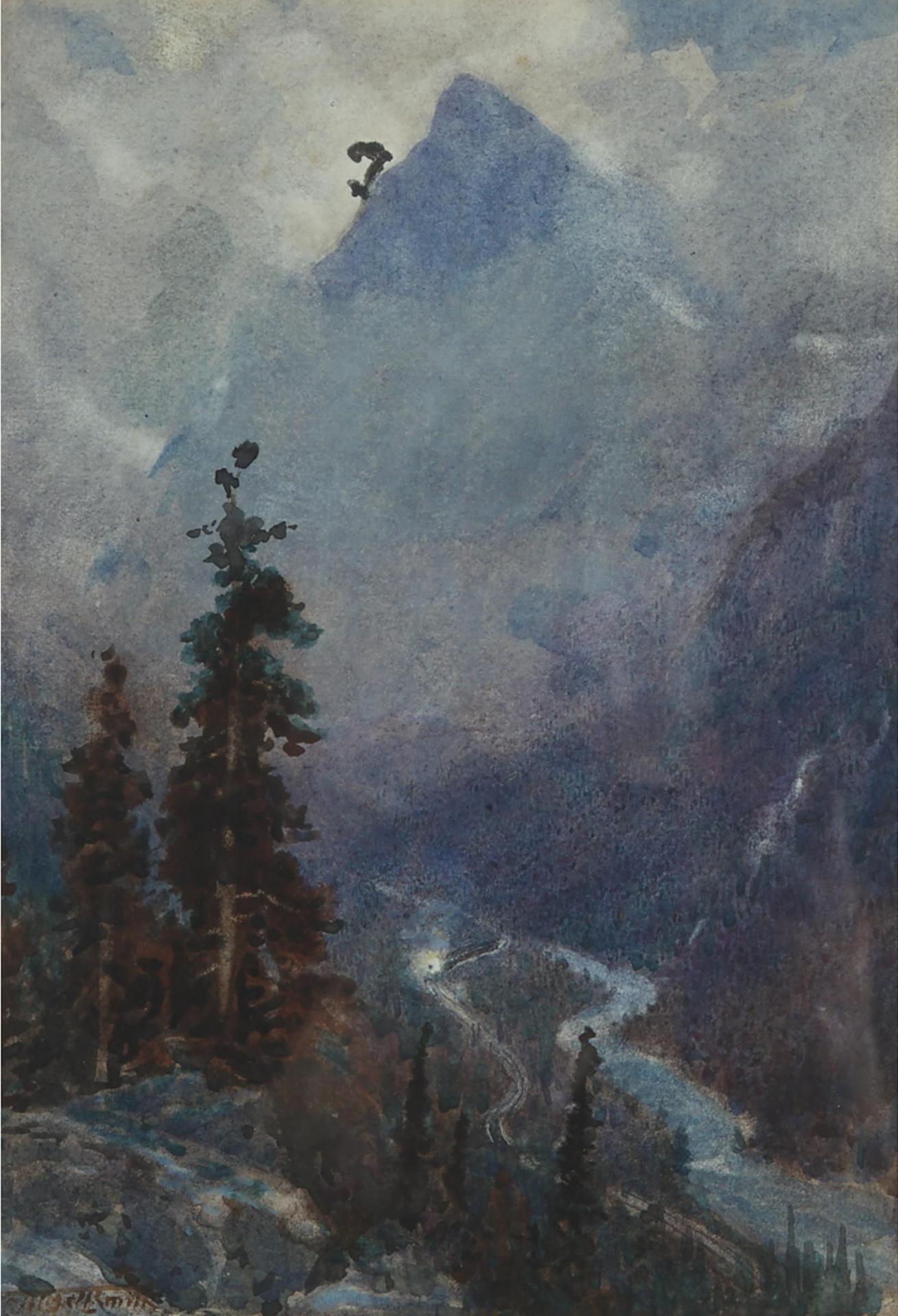Frederic Martlett Bell-Smith (1846-1923) - Mountains And Stream