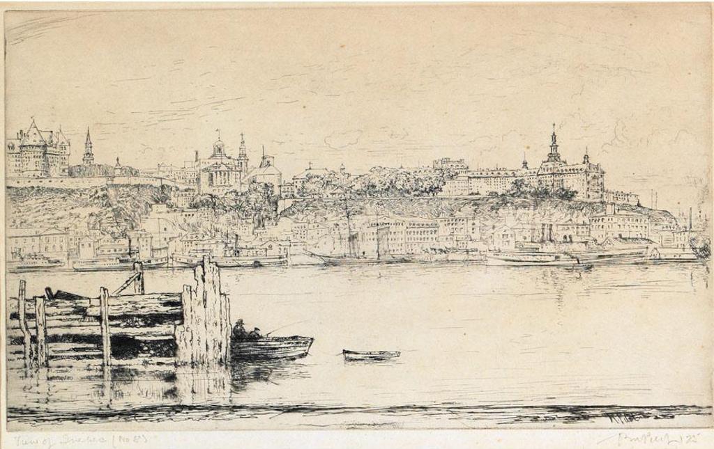 Robert Wakeham Pilot (1898-1967) - View Of Quebec