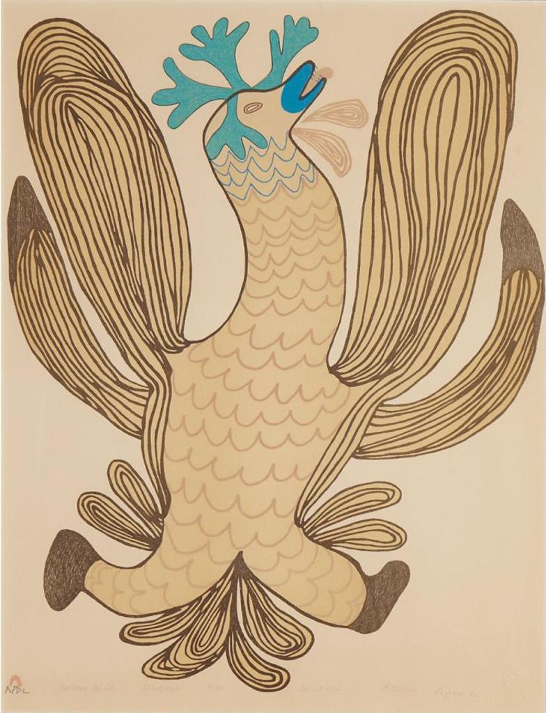 Pitseolak Ashoona (1904-1983) - Caribou Spirit
