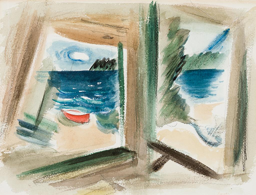 Jack Hamilton Bush (1909-1977) - The Red Boat