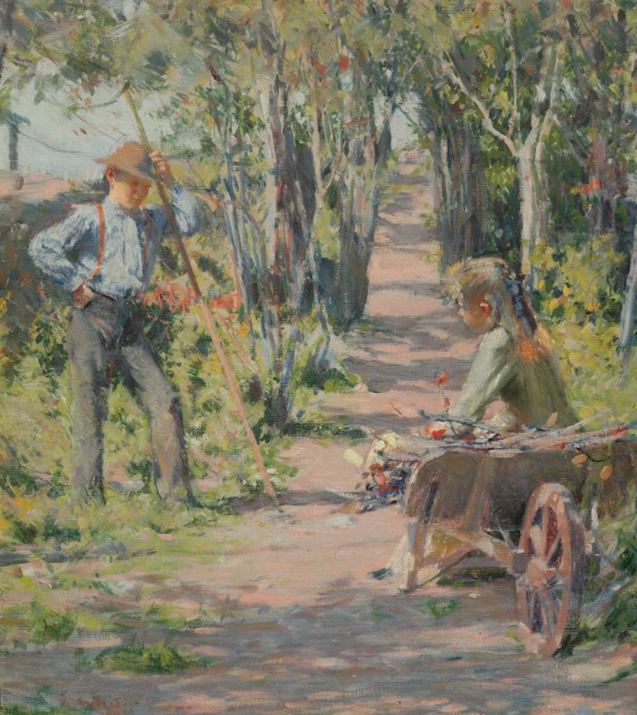 George Agnew Reid (1860-1947) - Idling