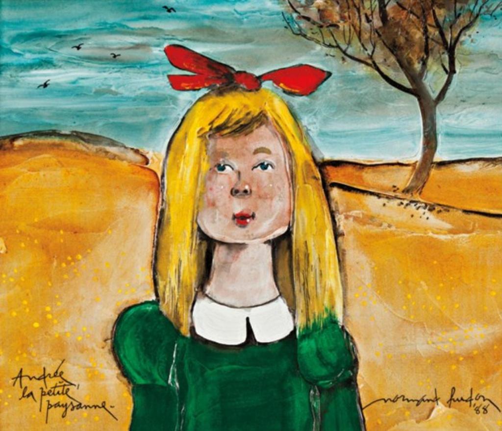 Normand Hudon (1929-1997) - Andree la Petite Paysanne
