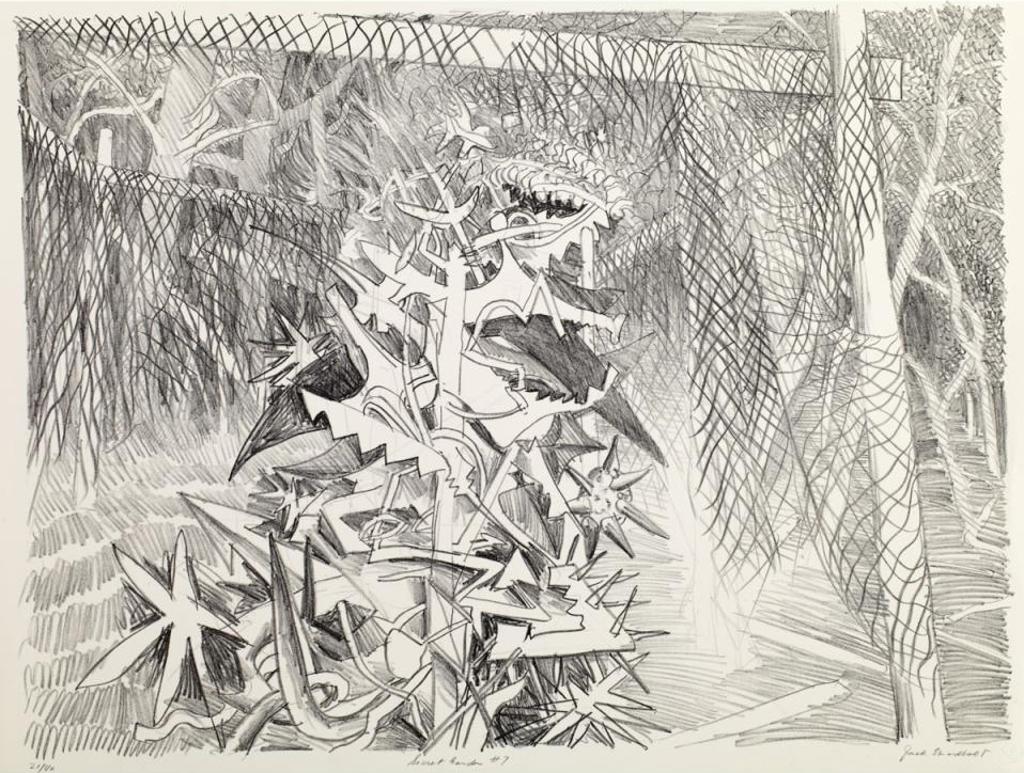 Jack Leaonard Shadbolt (1909-1998) - Secret Garden #7