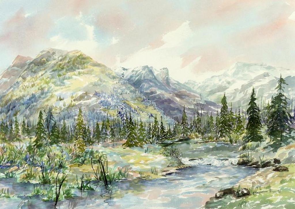 Jacqueline M. Biggs (1960) - Little Elbow, Kananaskis