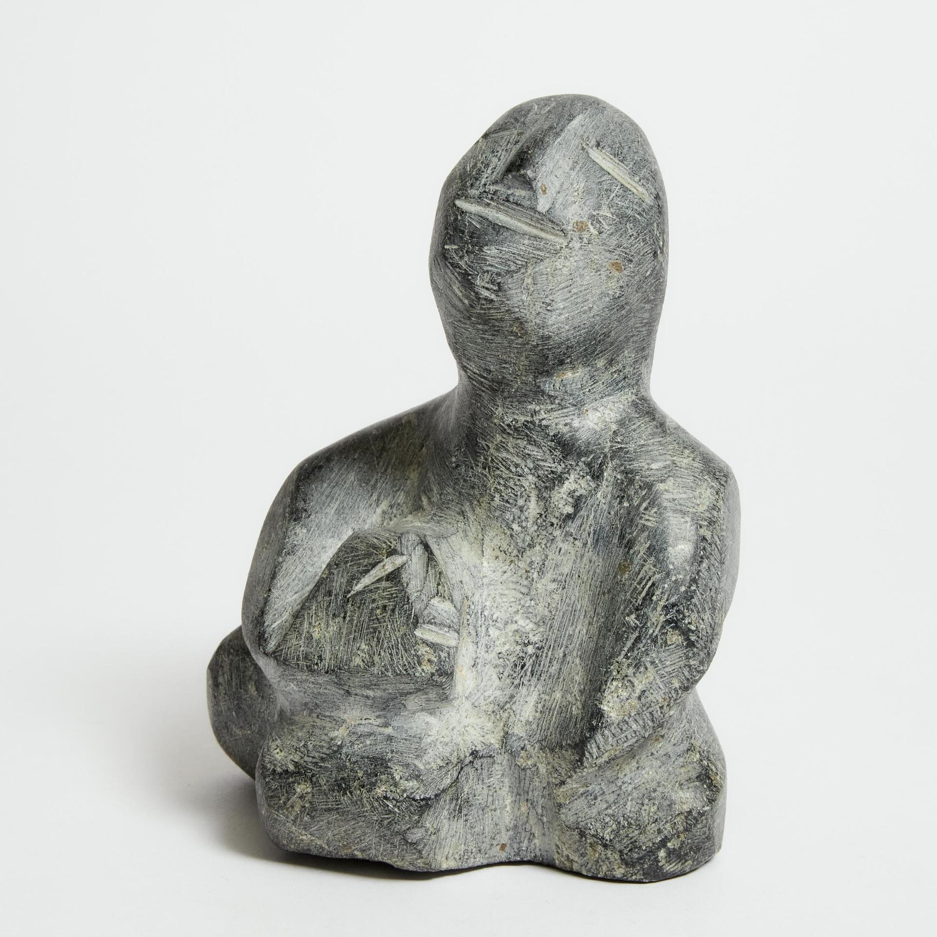Mary Ayaq (Akjar) Anowtalik (1938) - Two Figures