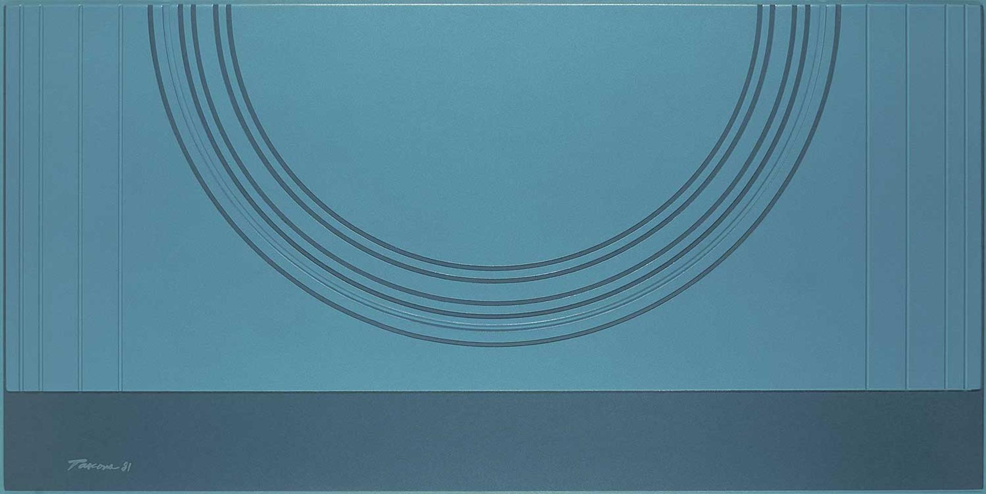 Antonio (Tony) Tascona - Untitled - Blue Impact