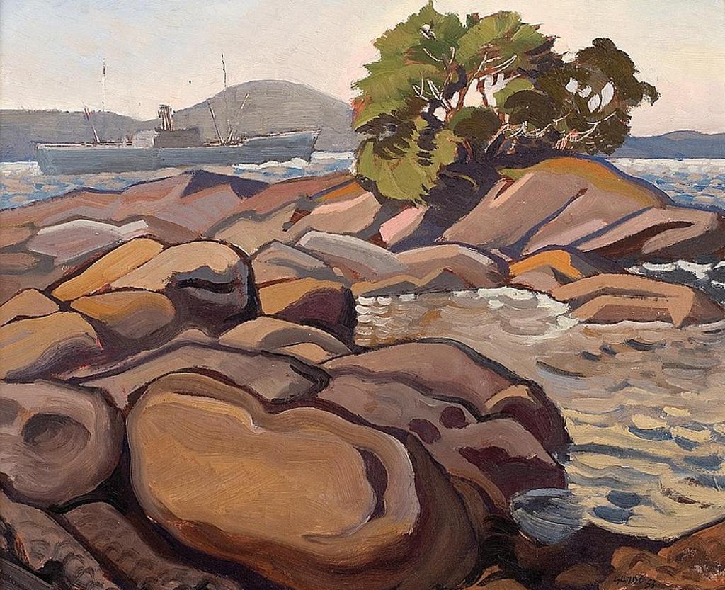 Henry George Glyde (1906-1998) - HIGH TIDE. PENDER ISLAND