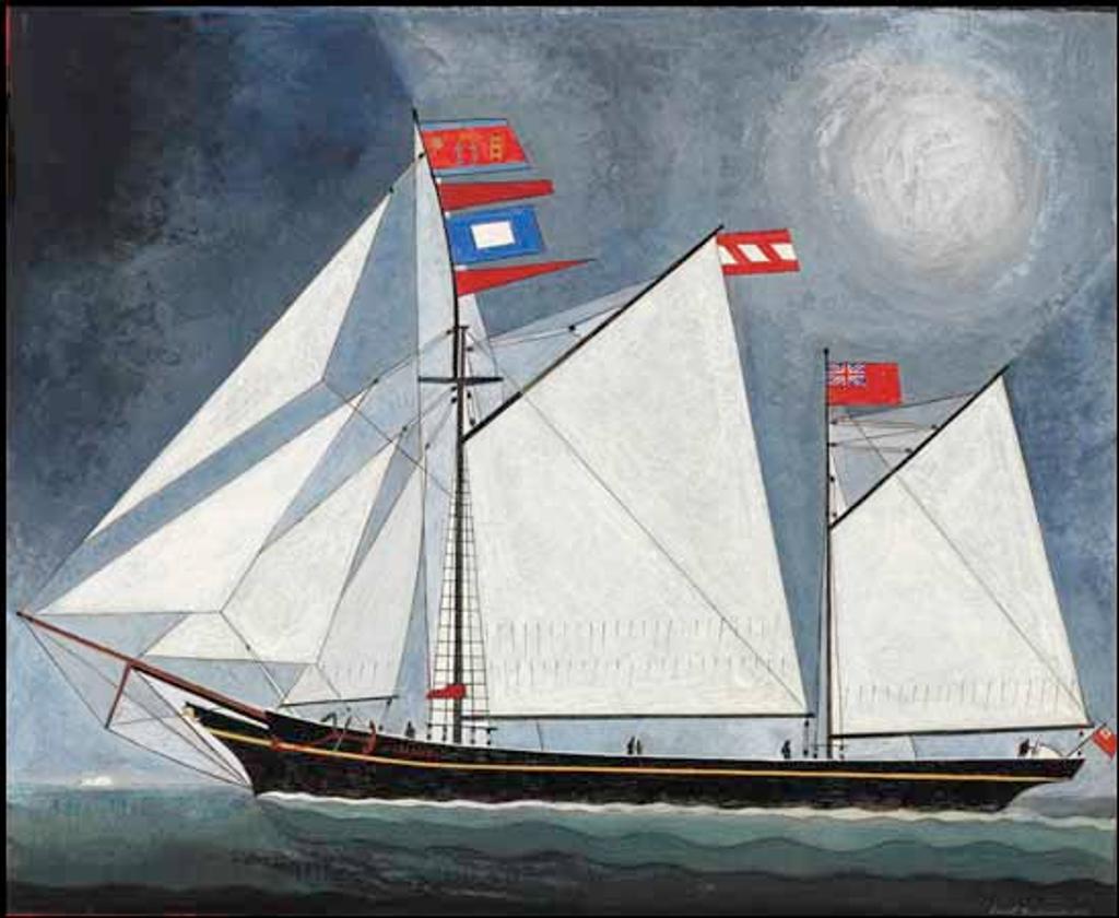David Lloyd Blackwood (1941-2022) - Barbour's Seabird Leaving Newtown