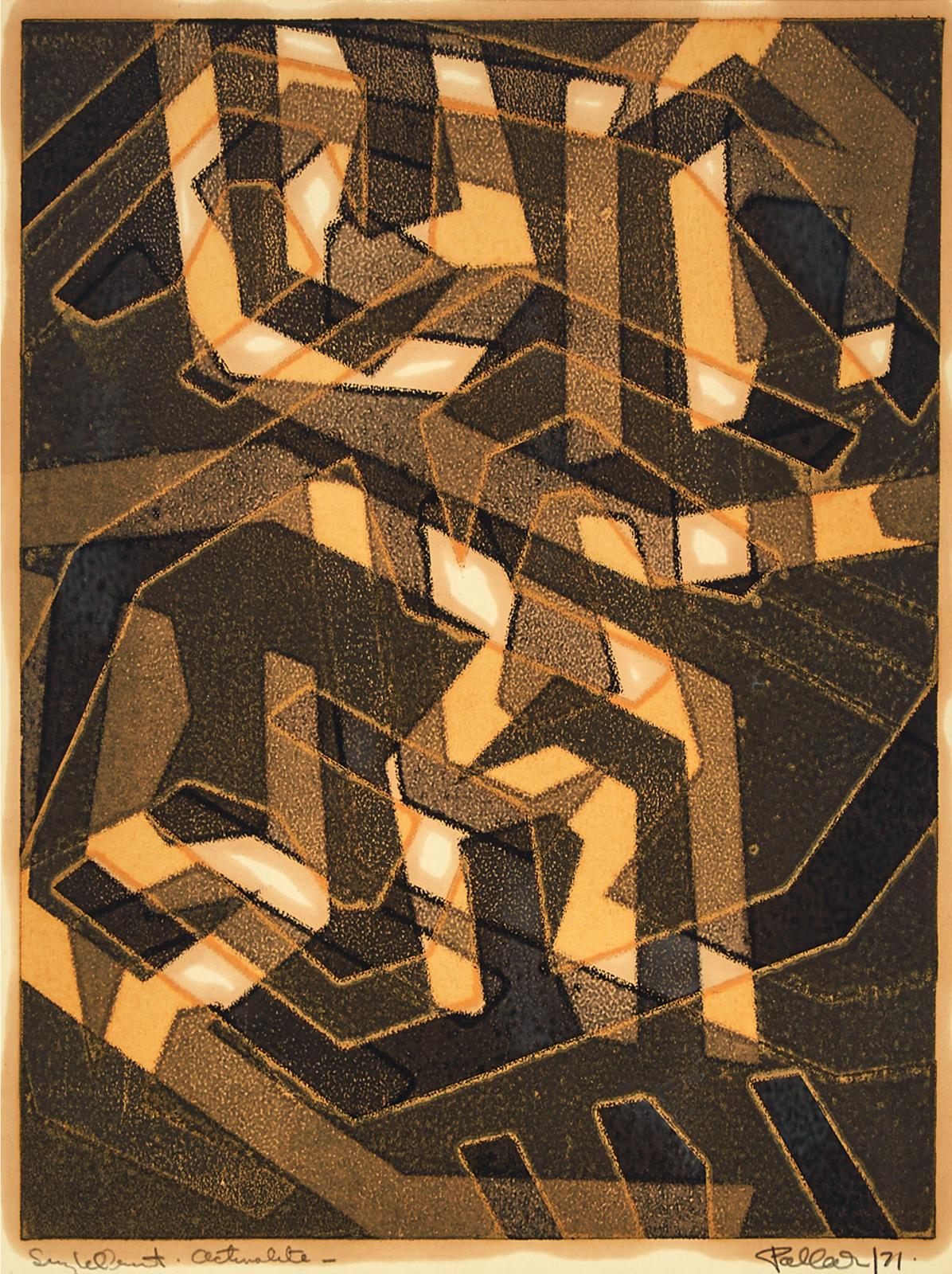 Jack Henry Pollock (1930-1992) - Actualite (Sizlebent Actualite?), 1971