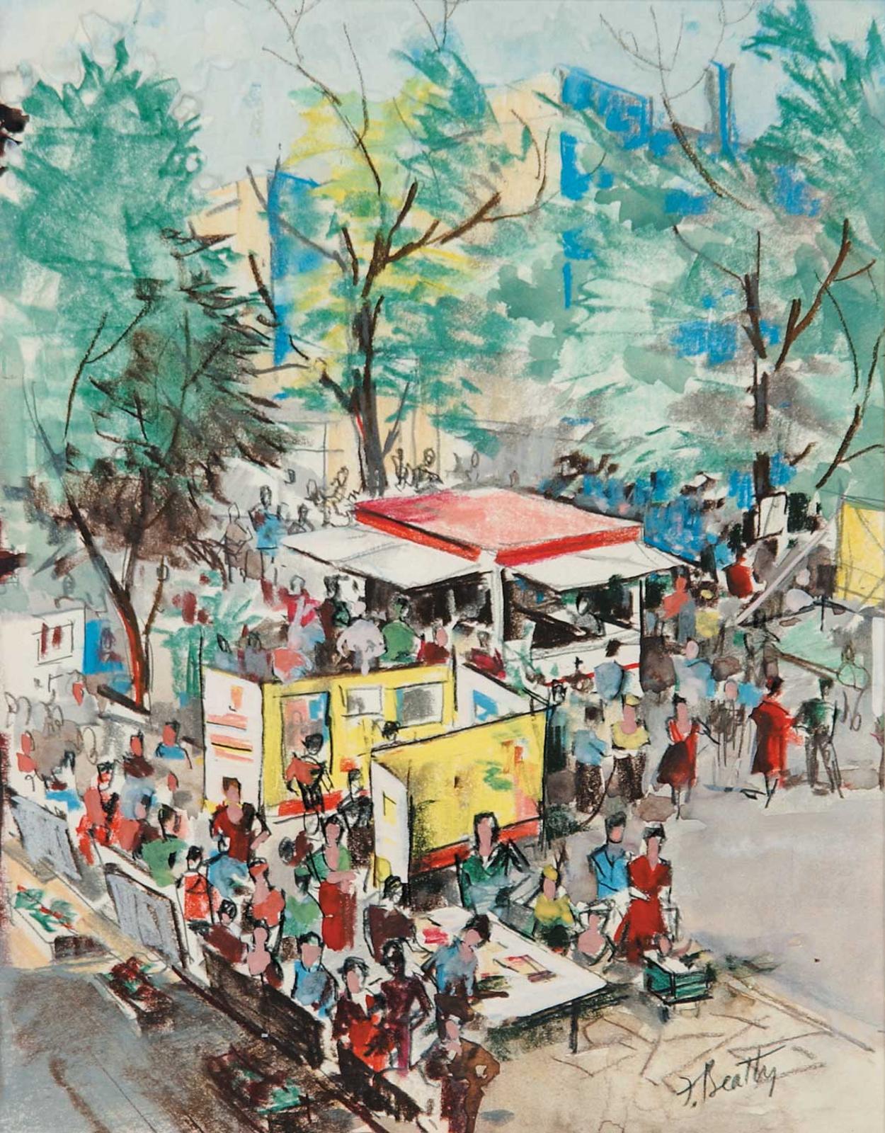 Frank T. Moore Beatty - Old Town Art Fair, Chicago