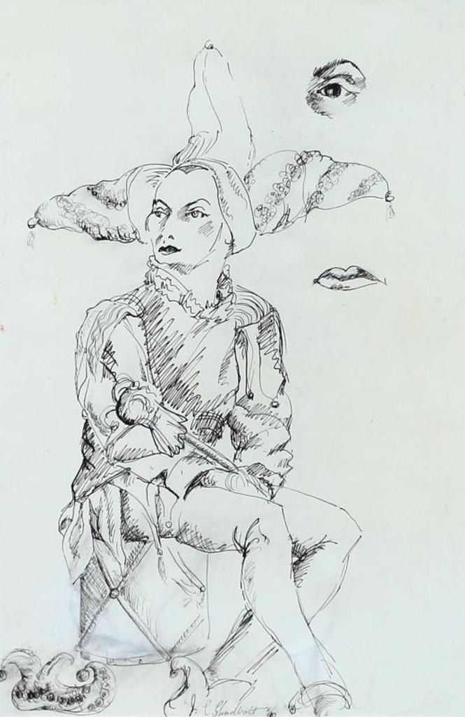 Jack Leaonard Shadbolt (1909-1998) - Harlequin; 1940