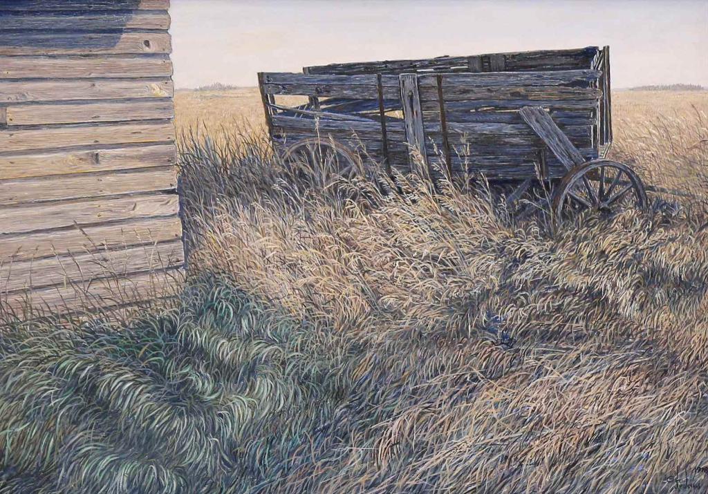 George Henry Jenkins (1920-2003) - Wind Swept; 1978