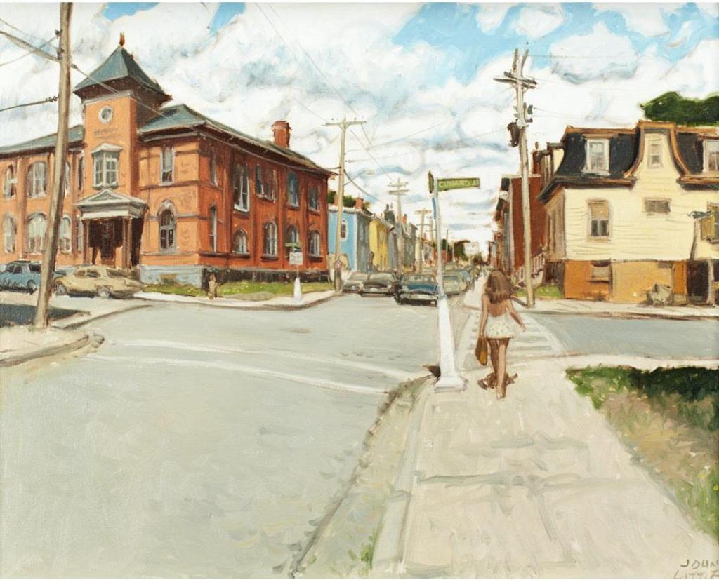 John Geoffrey Caruthers Little (1928-2024) - Manual Training School, Creighton Street At Cunard, Halifax
