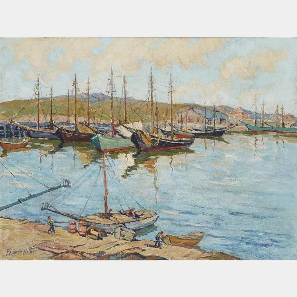 Rita Mount (1888-1967) - Sheltered Harbour