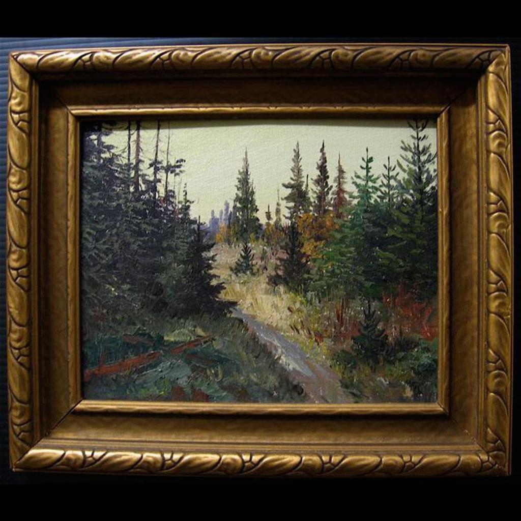 Matthew F. Kousal (1902-1990) - Autumn Landscape; Rolling Waves