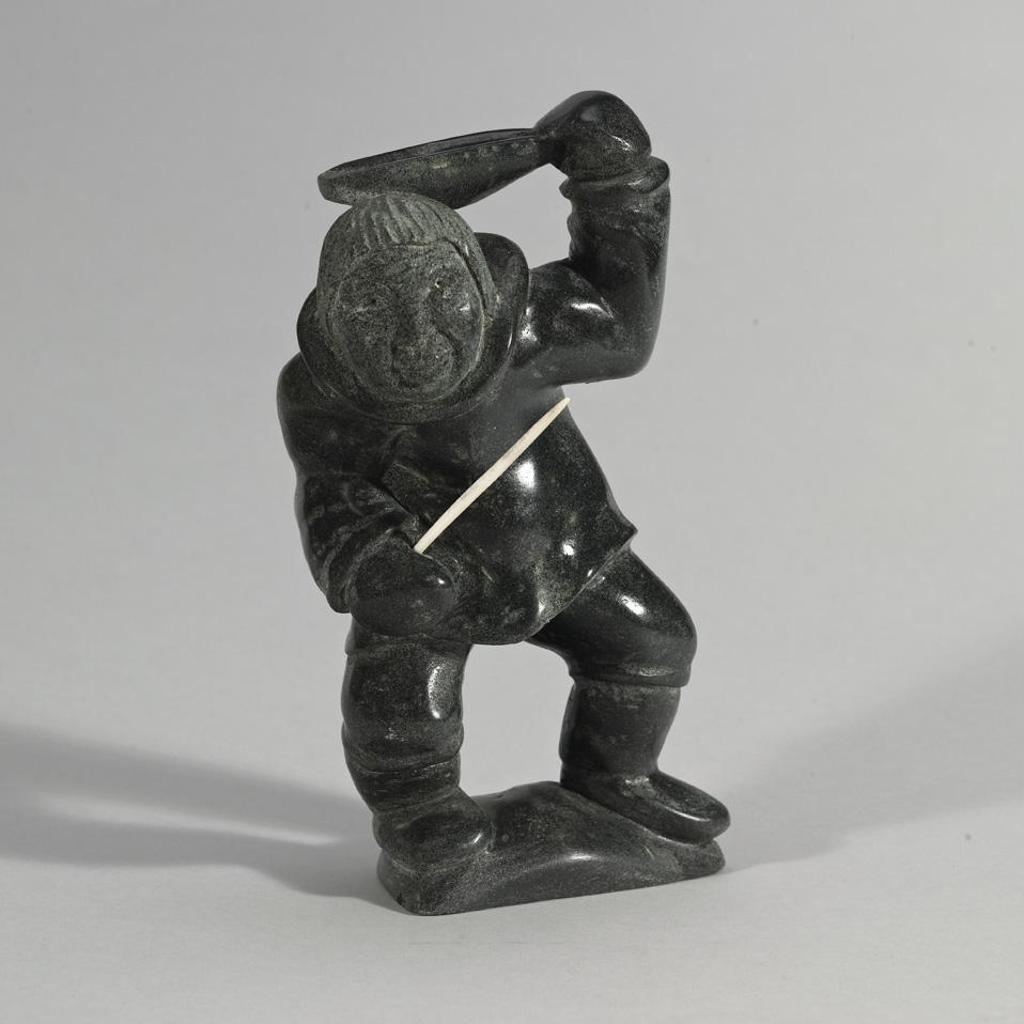 Kiawak (Kiugak) Ashoona (1933-2014) - Hunter With A Kudlik