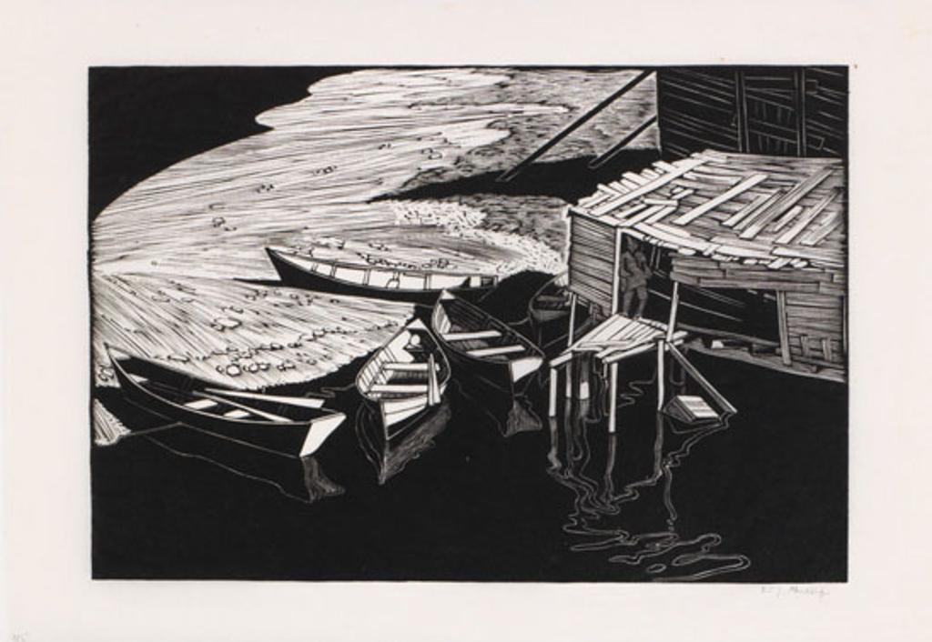 Walter Joseph (W.J.) Phillips (1884-1963) - Snake Island, Lake Winnipeg