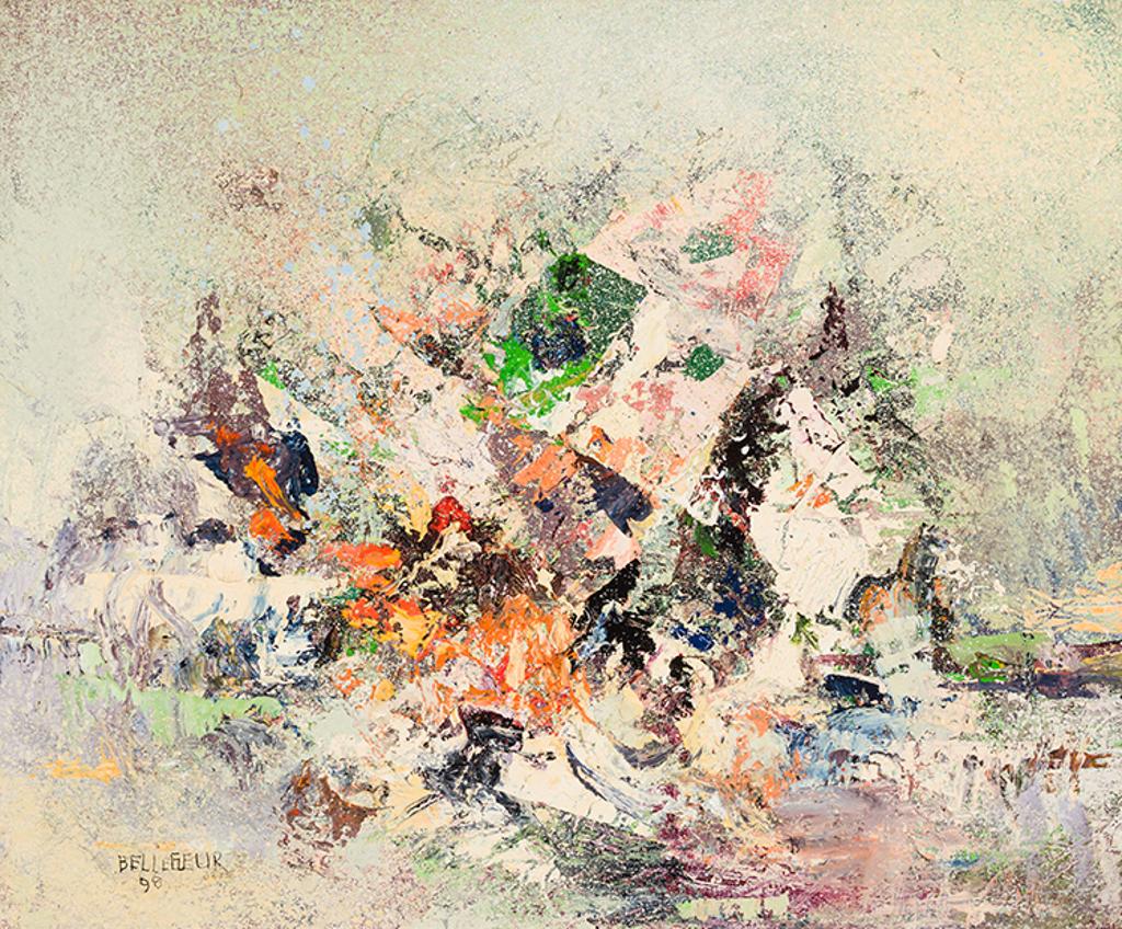 Léon Bellefleur (1910-2007) - La mer en Cornouailles