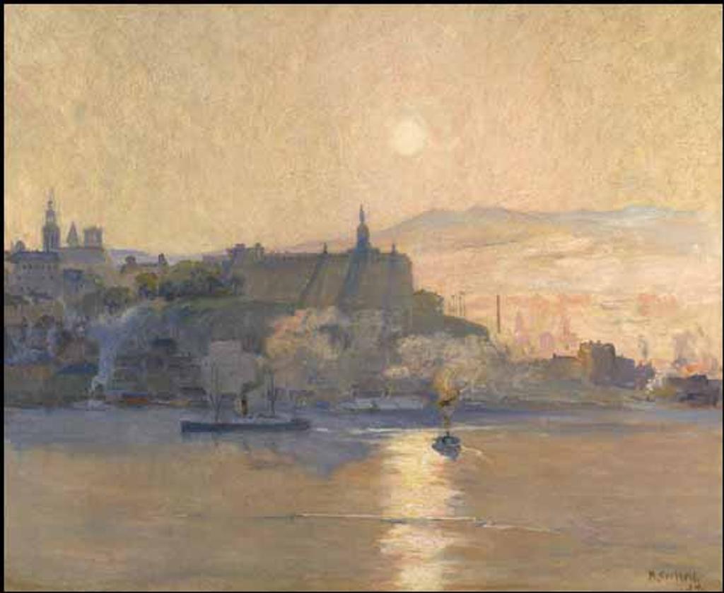 Maurice Galbraith Cullen (1866-1934) - Quebec City from Levis