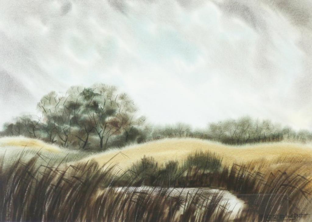 Stanford Earl Blodgett (1909-2006) - Willow Tree & Slough
