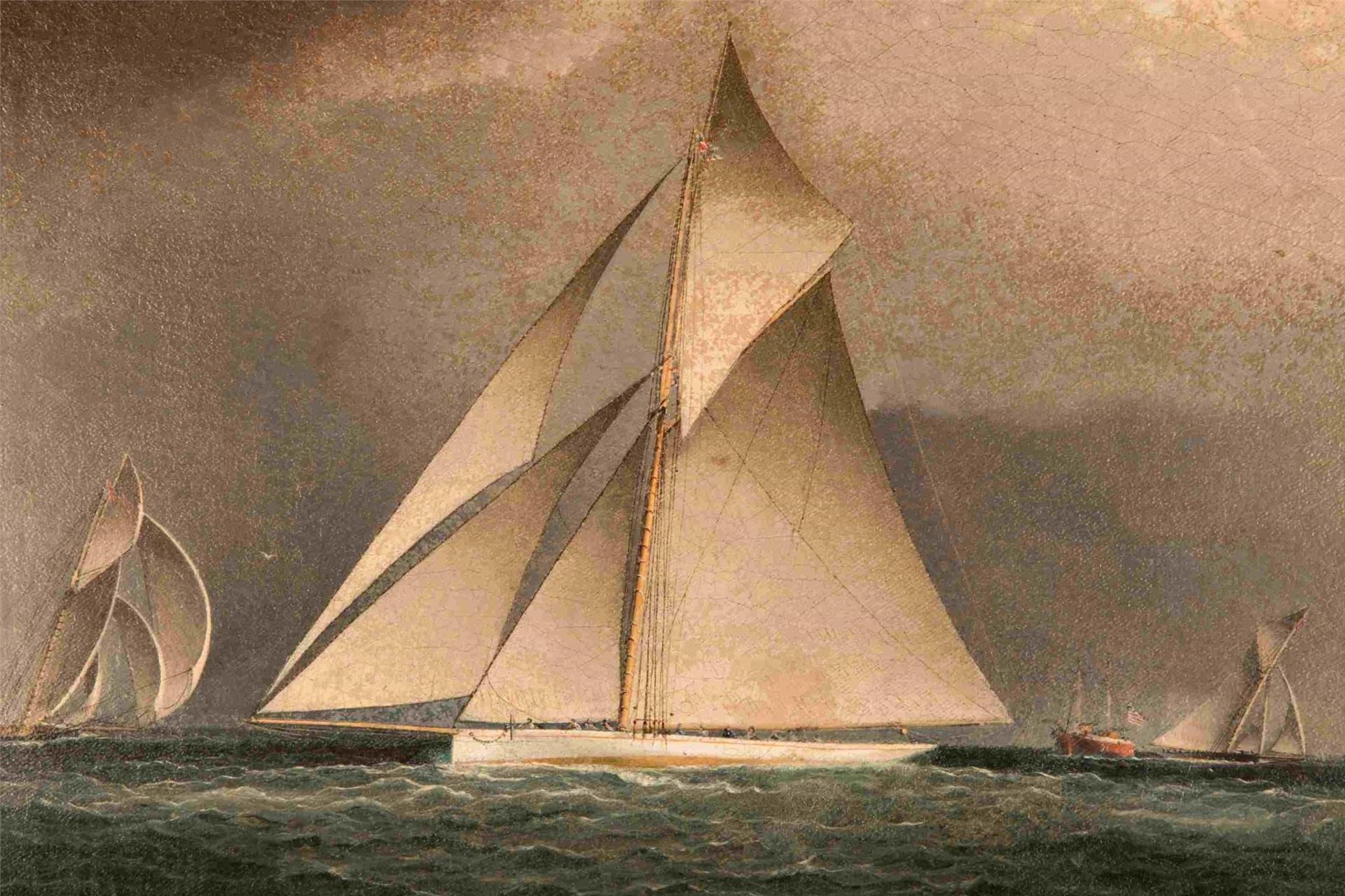 James Edward Buttersworth (1817-1894) - Oil on canvas