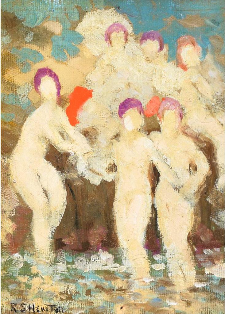Randolph Stanley Hewton (1888-1960) - The Bathers
