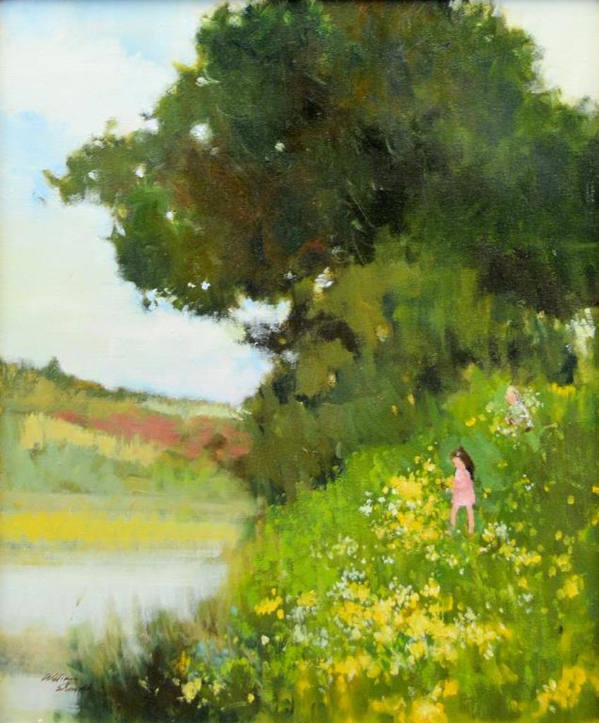 William Showell (1903-1985) - The River at Chateauguay, Quebec