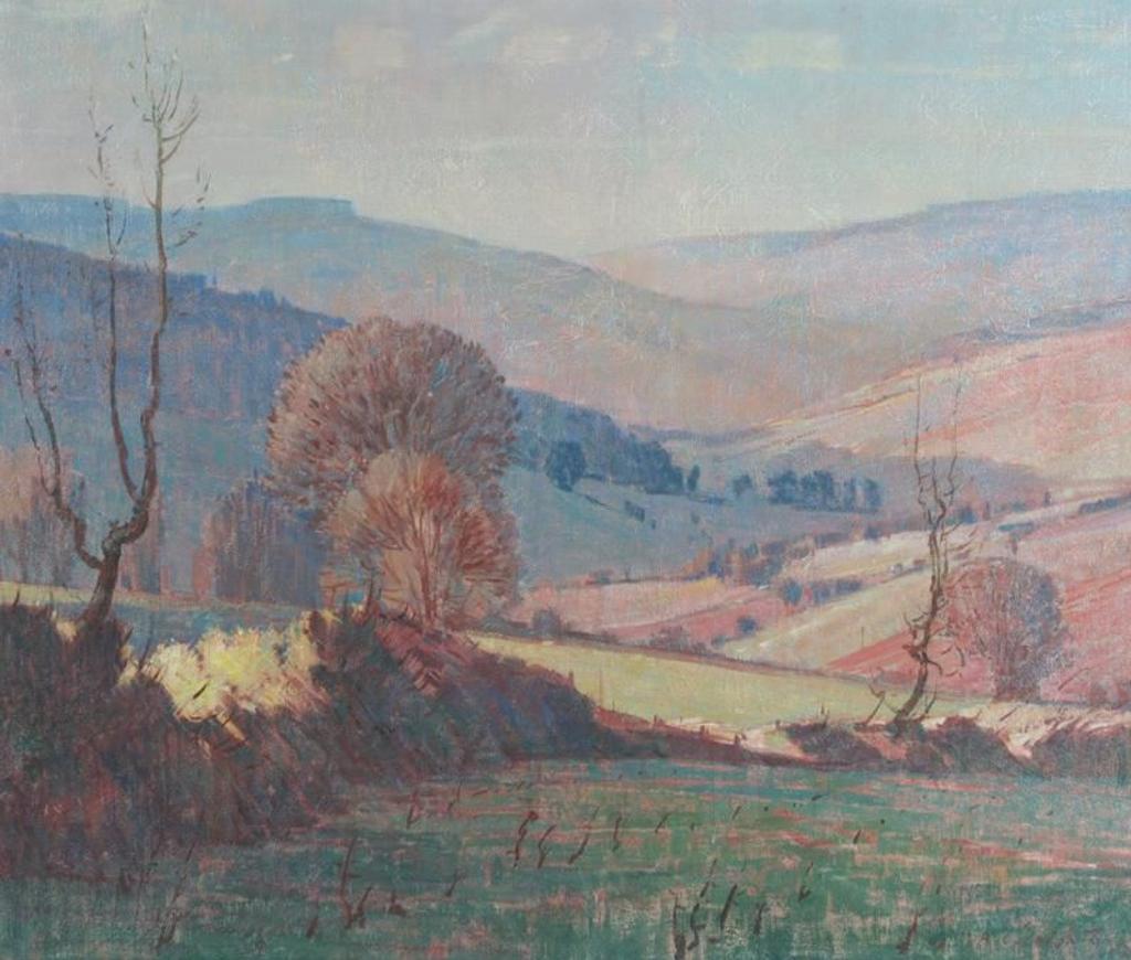 Alfred Crocker Leighton (1901-1965) - Looking Toward Charmouth, England