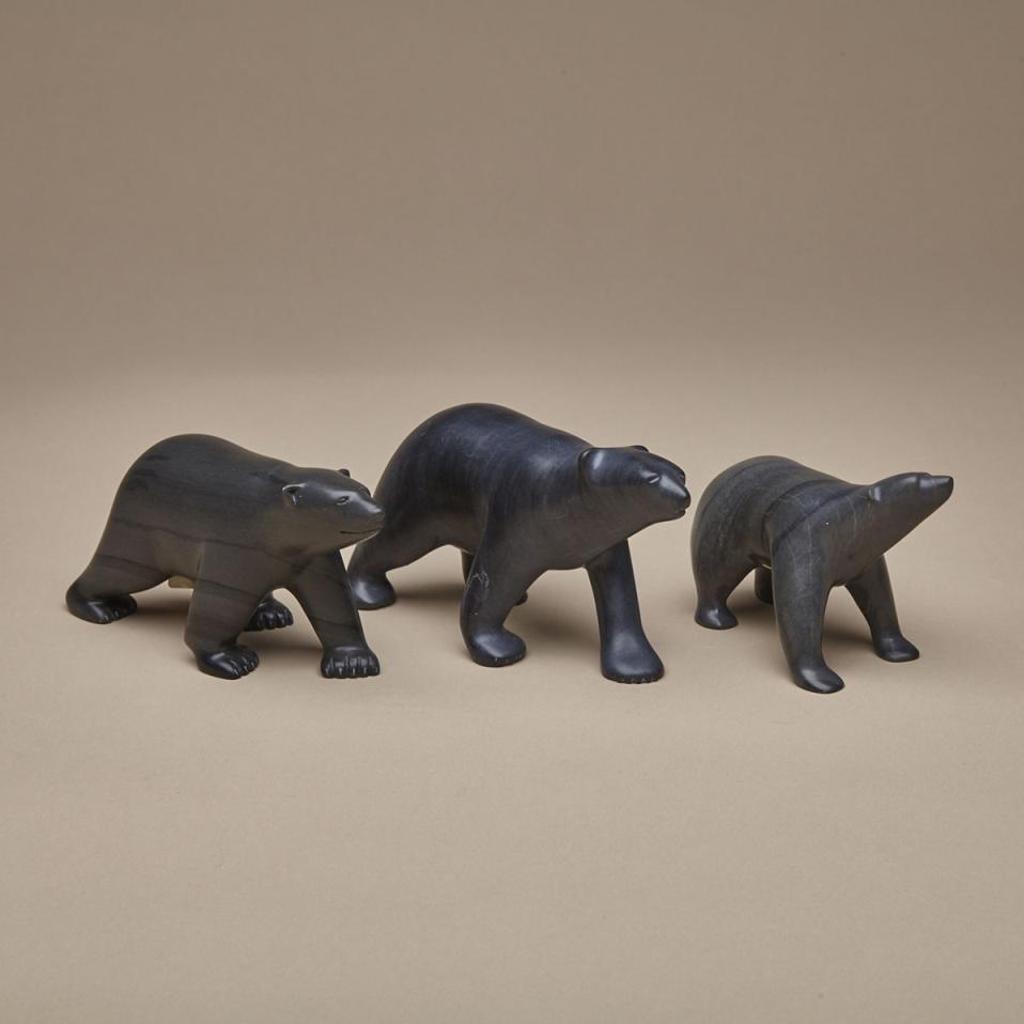 Moses Amagoalik (1968) - Three Polar Bears