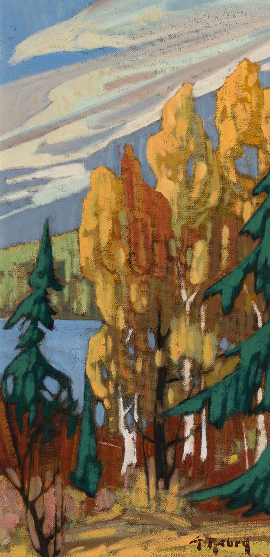 Gaston Rebry (1933-2007) - Automne au Mauricie