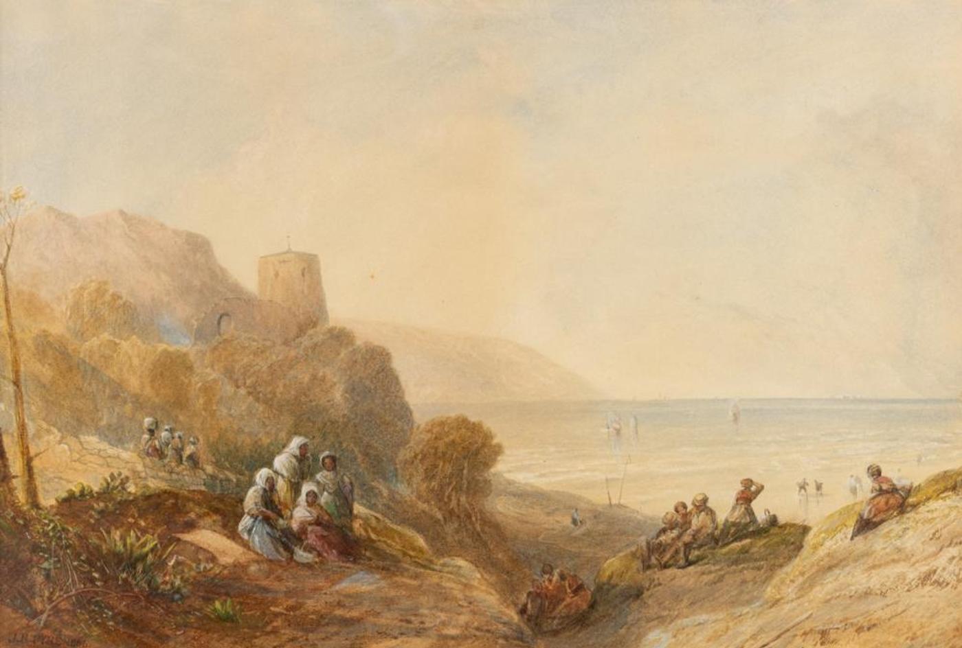James Baker Pyne (1800-1870) - Manobier