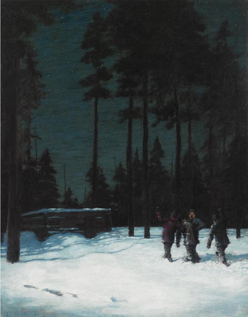 Lawren Stewart Harris (1885-1970) - The Return From Town